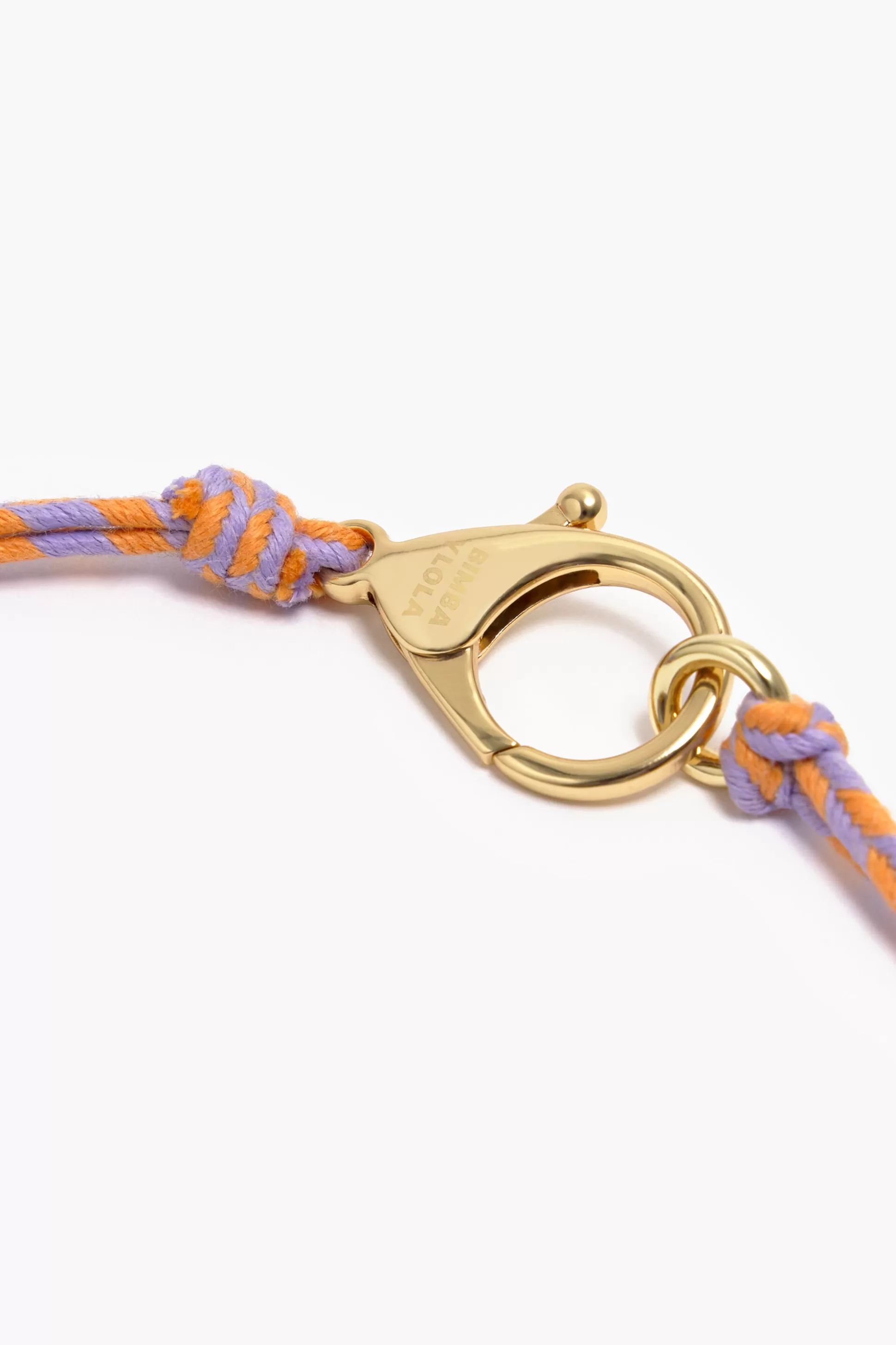 Clearance BIMBA Y LOLA Colar Cordao Flores Multicolorido Pastel Pink