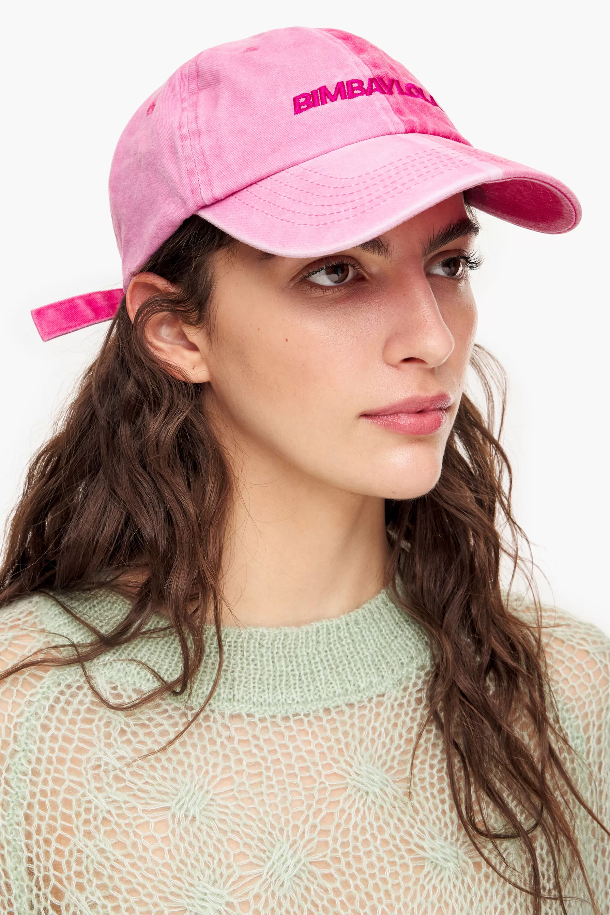 Cheap BIMBA Y LOLA Gorro Algodao Bicolor Rosa Pink