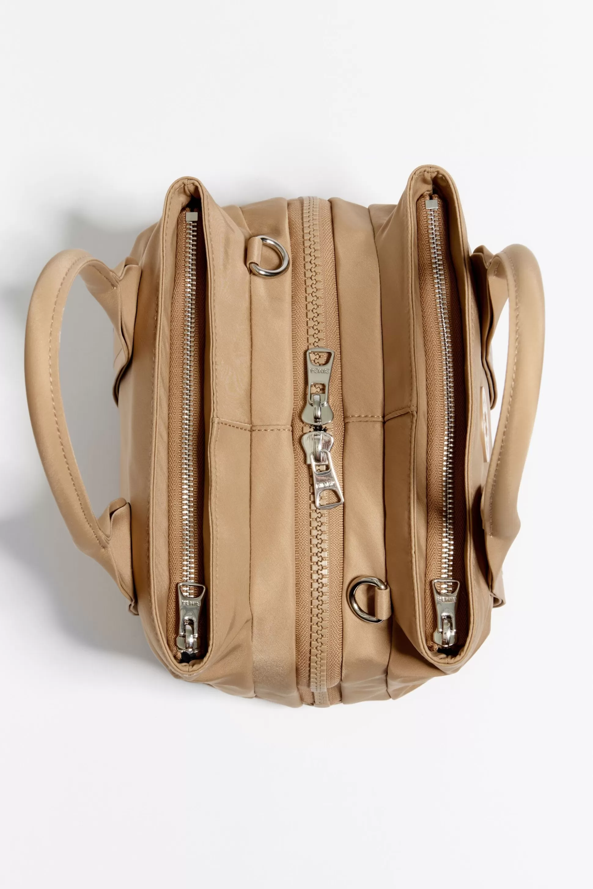 Discount BIMBA Y LOLA Mala Tote S Nylon Torrada Tan