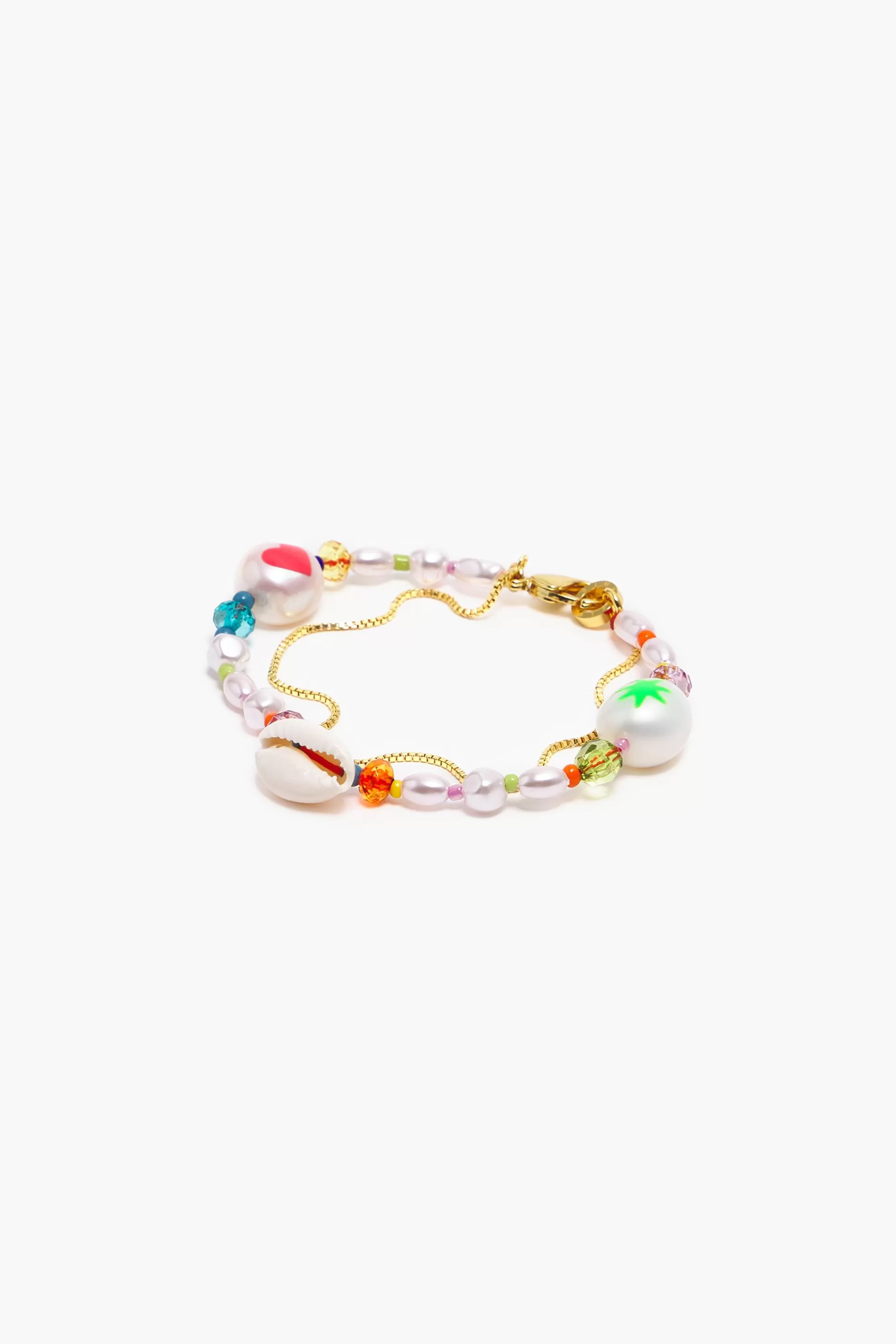 Discount BIMBA Y LOLA Pulseira Corrente Perolas Multicolorida Pearl
