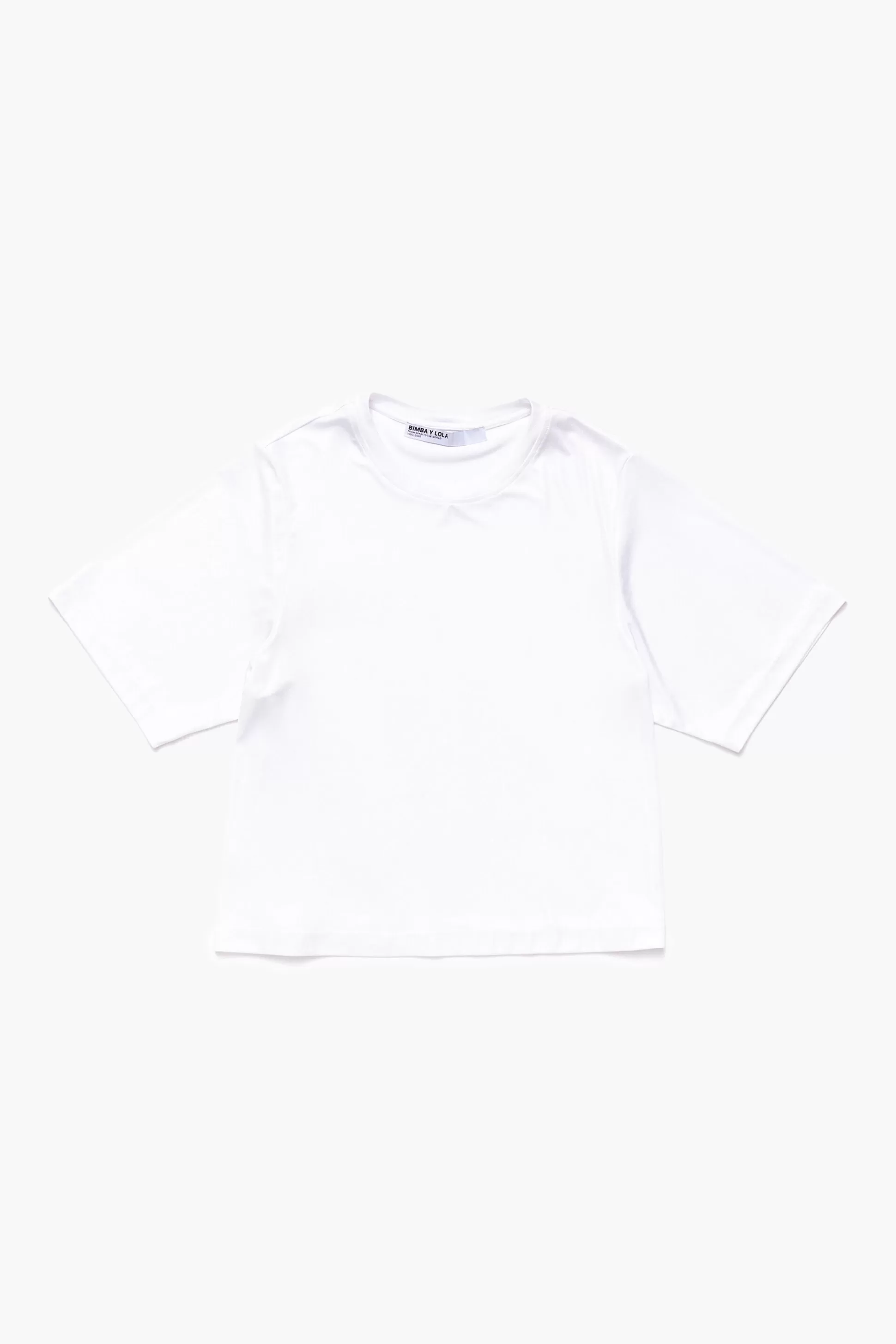 Cheap BIMBA Y LOLA T-Shirt Curta Fluida Branca White