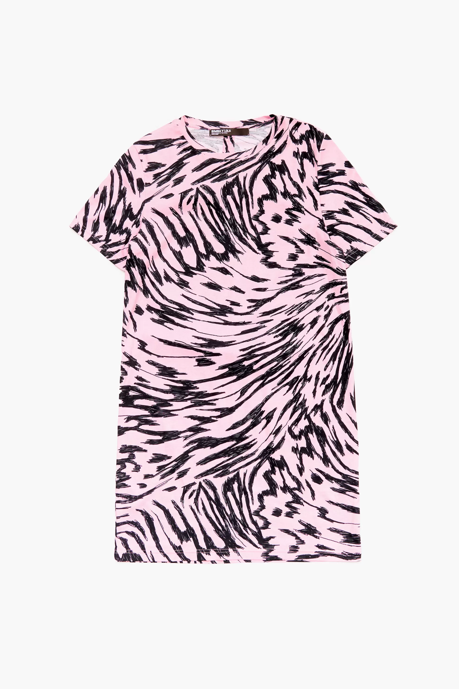 Best Sale BIMBA Y LOLA Vestido Curto Butterfly Wing Bicolor Rosa Butterfly Wing Bicolor Pink